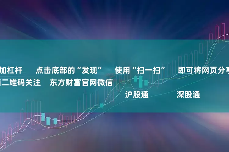 股票怎么配资加杠杆 点击底部的“发现” 使用“扫一扫” 即可将网页分享至朋友圈 扫描二维码关注 东方财富官网微信 沪股通 深股通