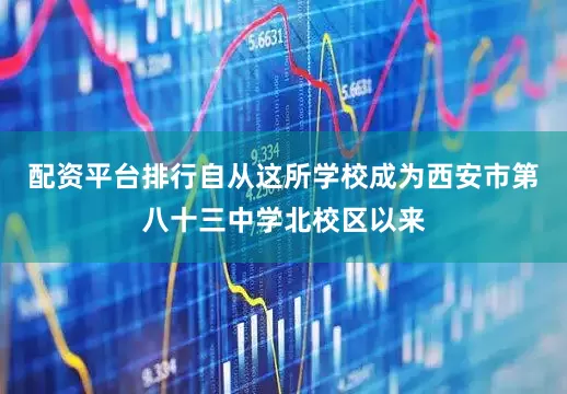 配资平台排行自从这所学校成为西安市第八十三中学北校区以来