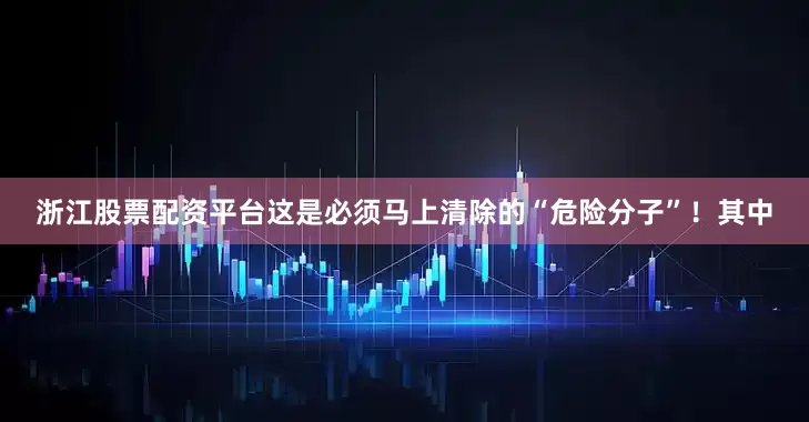 浙江股票配资平台这是必须马上清除的“危险分子”！其中